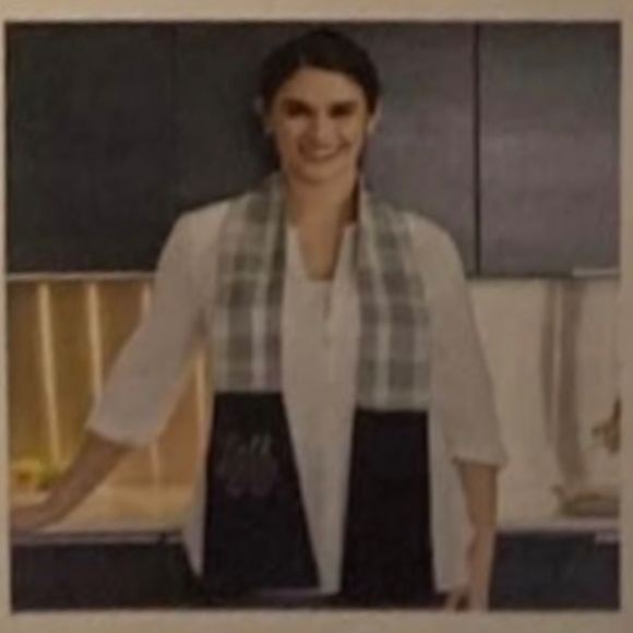 New handcrafted kitchen scarf / kitchen boa - Picture 5 of 5